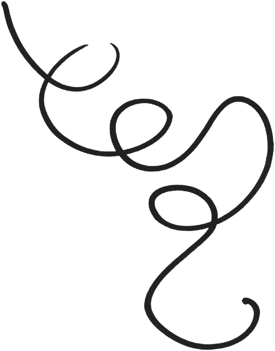 long squiggley line